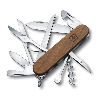 Logotrade profilprodukter bild: VICTORINOX Huntsman Wood Fickkniv 13 funktioner