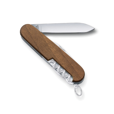 Logotrade presentreklam bild: VICTORINOX Huntsman Wood Fickkniv 13 funktioner