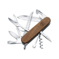 VICTORINOX Huntsman Wood Fickkniv 13 funktioner, brun