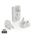 Fluxo RCS 65W platt GaN-laddare med universella kontakter, vit