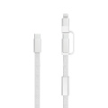 Arc RCS 60W 120 cm 2-i-1 snabbladdningskabel, grå