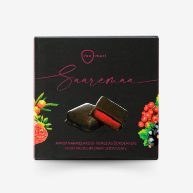 MoMari bärmarmelad i mörk choklad 65 g i Wösel-presentset
