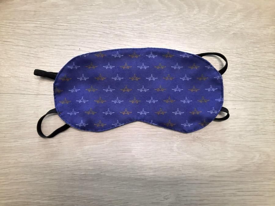 Sovmask med logotyp