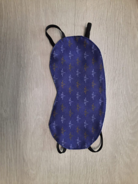 Sovmask med logotyp
