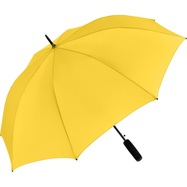 FARE prisvärt automatiskt paraply Windproof 100 cm med logotyp, gul – produktbild