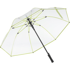 FARE® Pure transparent automatiskt golfparaply med logotyp