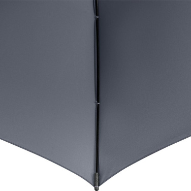 FARE prisvärt automatiskt paraply Windproof 100 cm med logotyp, grå – detaljvy 8