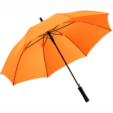 FARE automatiskt paraply med rakt handtag 105 cm med logotyp, orange – detaljvy 4