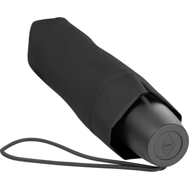 FARE Topless kompakt fickparaply med logotyp, svart – detaljvy 6