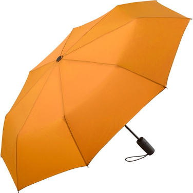 FARE AOC fickparaply med automatisk öppning och stängning med logotyp, orange – produktbild