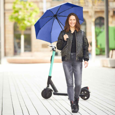 FARE AOC fickparaply med automatisk öppning och stängning med logotyp, euroblå – detaljvy 8