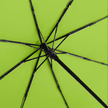 FARE AOC fickparaply med automatisk öppning och stängning med logotyp, lime – detaljvy 3