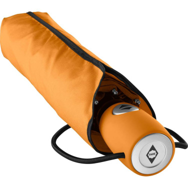 FARE® AOC automatiskt minifickparaply med logotyp (30 färger), orange – detaljvy 6