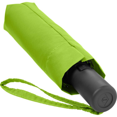 FARE® Essential automatiskt fickparaply med logotyp, lime – detaljvy 4