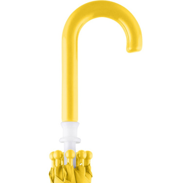 FARE® 4Kids säkert barnparaply med logotyp, gul – detaljvy 5