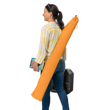 FARE® Parasol M med kappa parasoll, Ø 180 cm med logotyp, aprikos – detaljvy 5