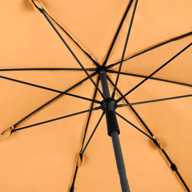 FARE® Parasol M med kappa parasoll, Ø 180 cm med logotyp, aprikos – detaljvy 7