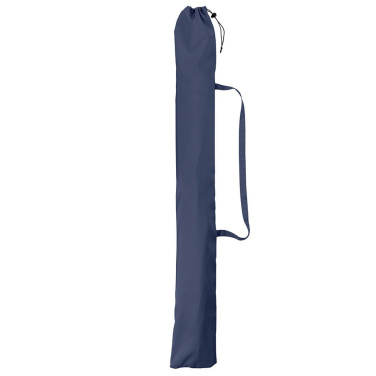 FARE® Parasol M med kappa parasoll, Ø 180 cm med logotyp, nattblå – detaljvy 2