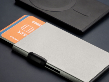 Logotrade profilprodukter bild: Magnetiskt RFID-kreditkortsfodral 225010801