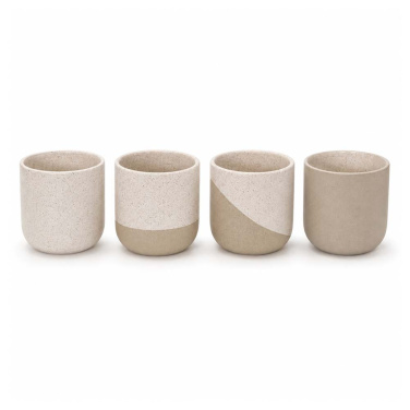 Originalhome Reclay 350 ml set med muggar för te och matcha, produktbild, Vit (7)