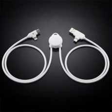 Xoopar Octolong 1 m multikabel med logga