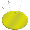 RFX™ H-12 Stor reflekterande hängare rund, Neongul