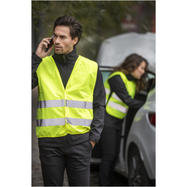 Reflekterande Säkerhetsväst vuxen HW2 (XL), produktbild, Neongul (3)