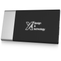 SCX.design P20 light-up 5000 mAh powerbank, Silver / Vit