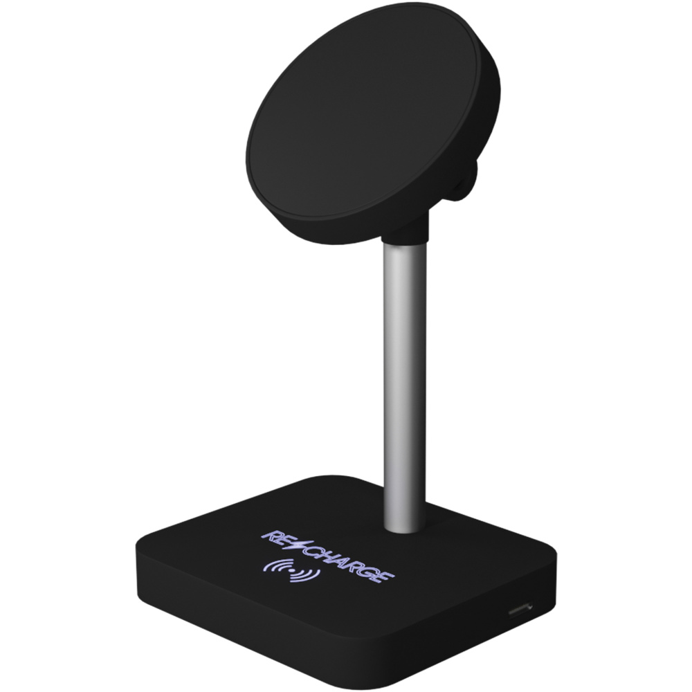 SCX.design W22 magnetisk trådlös laddare på 15 W + 5 W, Svart, produktbild