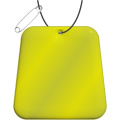 RFX™ H-09 trapets reflekterande TPU-hängare, Neongul