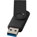 Rotate-metallic USB-minne 3.0, Svart