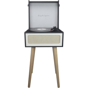 Prixton Detroit vinylspelare, produktbild, Svart (1)