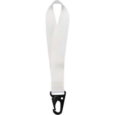 Leif mini-logoband med karbinhake och sublimering av RPET, produktbild