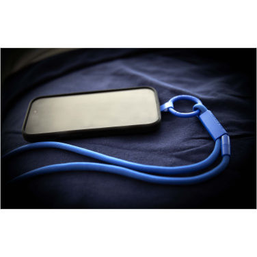 Tubyard logoband med telefonhållare och elastiskt rör av återvunnen plast, produktbild