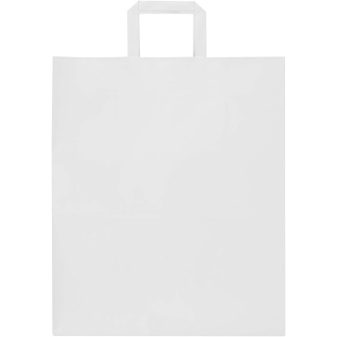 Kraft papperspåse 80–90 g/m2 med platta handtag – 32 x 17 x 39 cm, produktbild