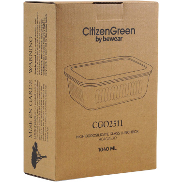 Citizen Green Purlunch 1000 ml lunchlåda i borosilikatglas, produktbild