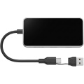 SCX.design H22 7-i-1 USB-hubb, Svart