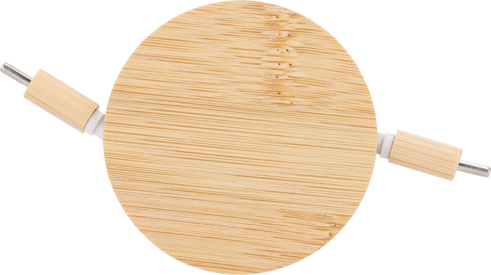 Laddkabel RENTON, beige, produktbild