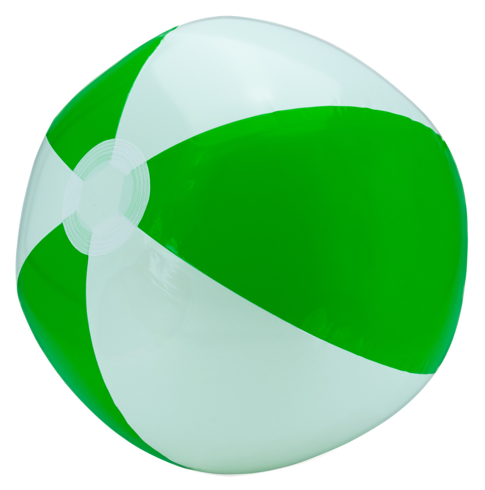 Strandboll ø26 cm BERNHARD, grön, produktbild