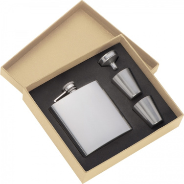 Höftkolv 178 ml med 2 snapsglas FAITH, produktbild
