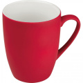 Keramisk mugg mjuk 300 ml JUDYTA, röd