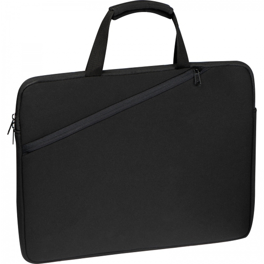 Laptopväska JEANETTE, svart, produktbild