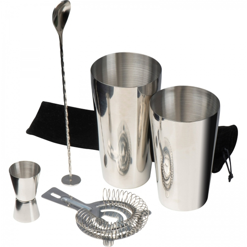 Bartenderset 750 ml och 30 ml ISOLDE, grå, produktbild