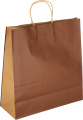 Stor papperspåse 120 g/m2 GUS, brun