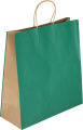 Stor papperspåse 120 g/m2 GUS, grön