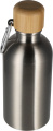 Metallflaska 400 ml MARILYN, grå
