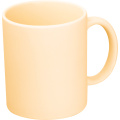 Matt keramisk sublimeringsmugg ARIEL, beige