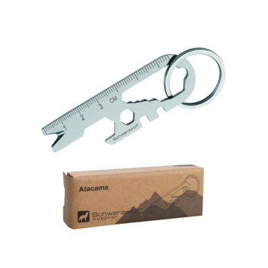 Multifunktionell nyckelring ATACAMA Schwarzwolf, produktbild