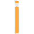 1 tidsanvänd tyvek armband med 1 kupong / Tikker, orange