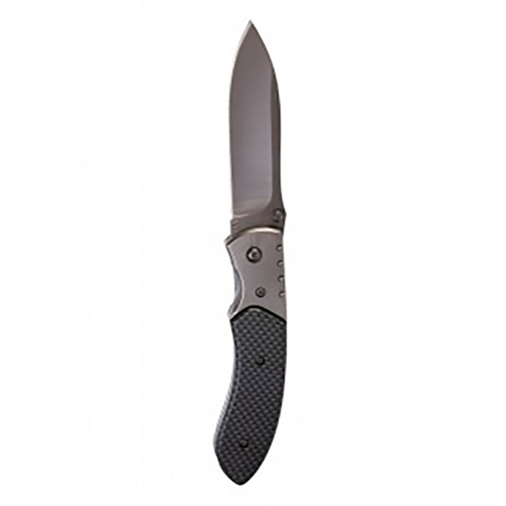 Fickkniv YERGER Schwarzwolf, svart, produktbild